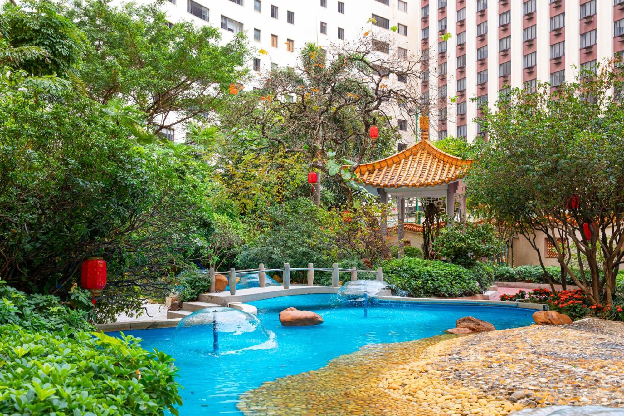 China Hotel Guangzhou - Subway Direct To Pazhou Exhibition Center, Free Shuttle During Canton Fair & Exhibitor Registration Counter Eksteriør bilde The artificial river