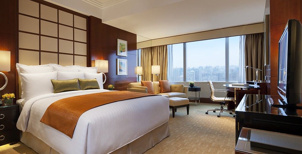 China Hotel Guangzhou - Subway Direct To Pazhou Exhibition Center, Free Shuttle During Canton Fair & Exhibitor Registration Counter Eksteriør bilde Deluxe Room